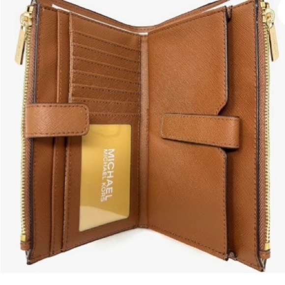 Michael Kors Double Zip Wristlet - Picture 2 of 5